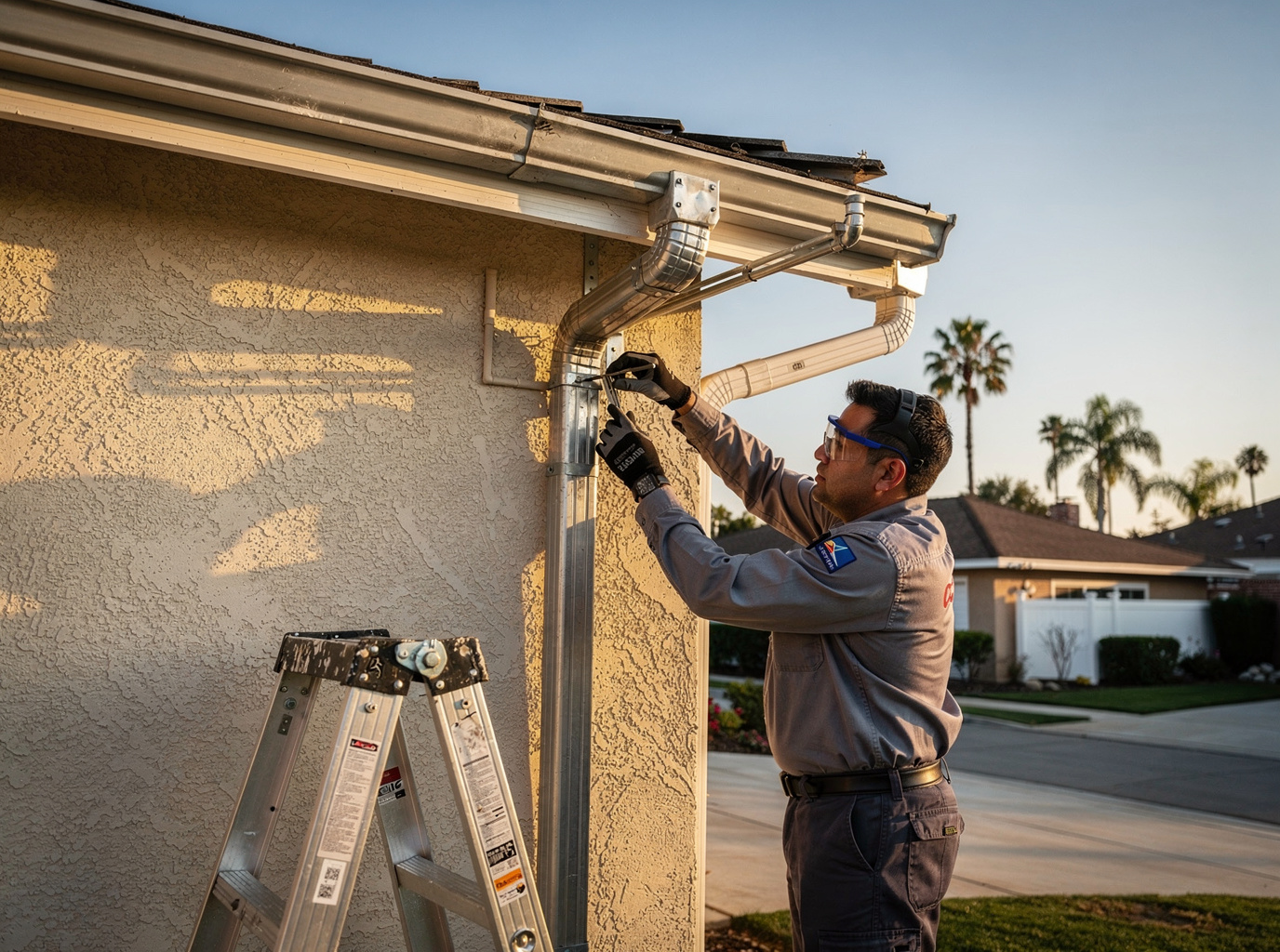 Downspout Installation in Los Angeles