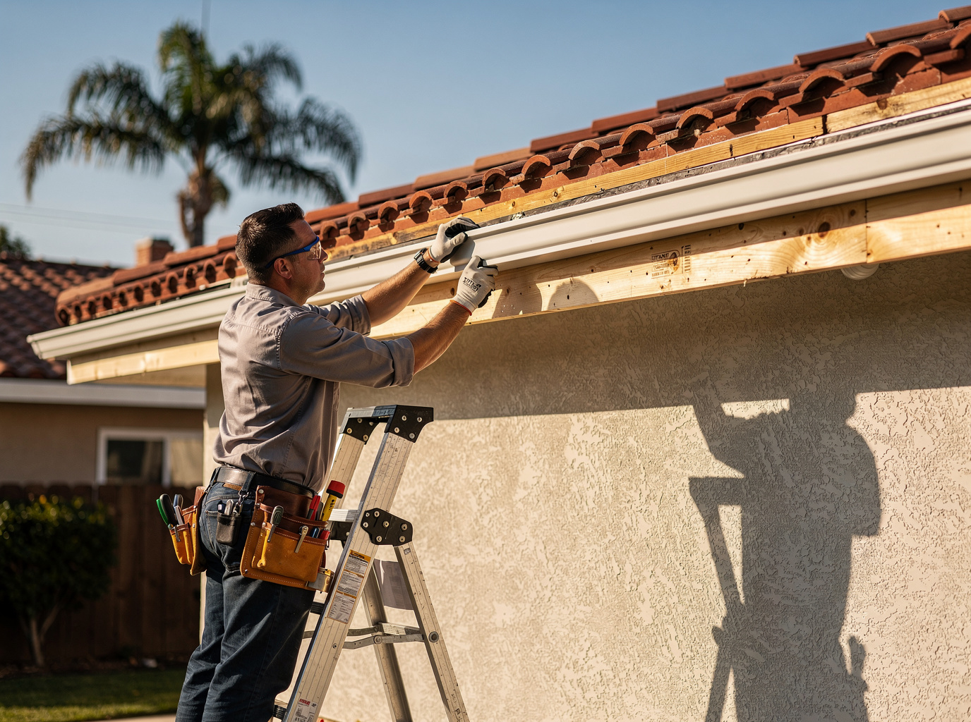 Fascia Gutters in Los Angeles