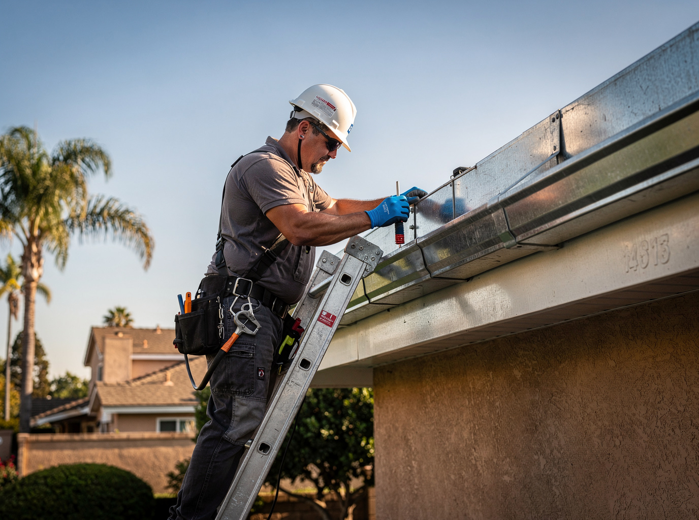 Steel Gutters in Los Angeles